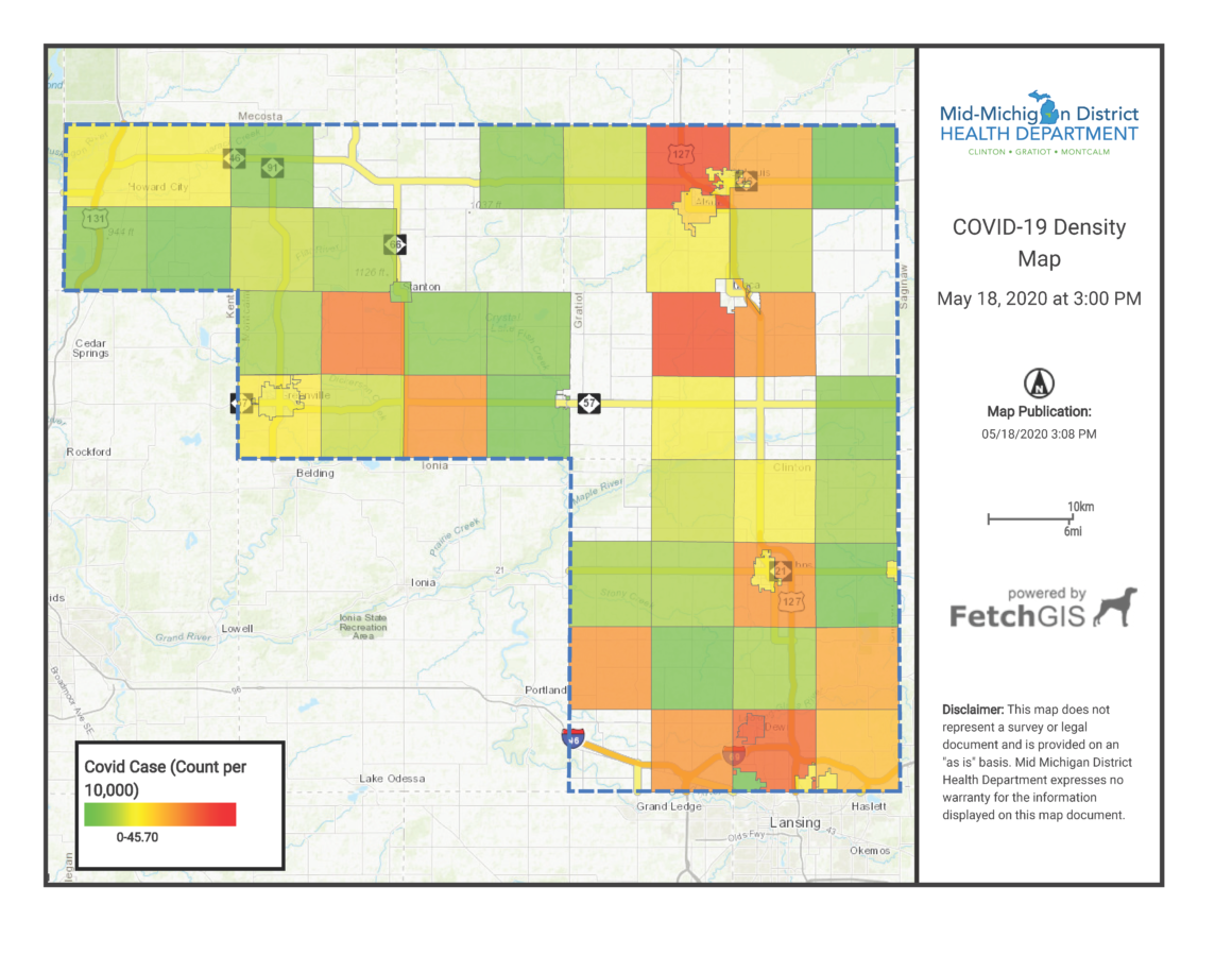 COVID Map 5.18.20 – District Wide | MMDHD District Health Department