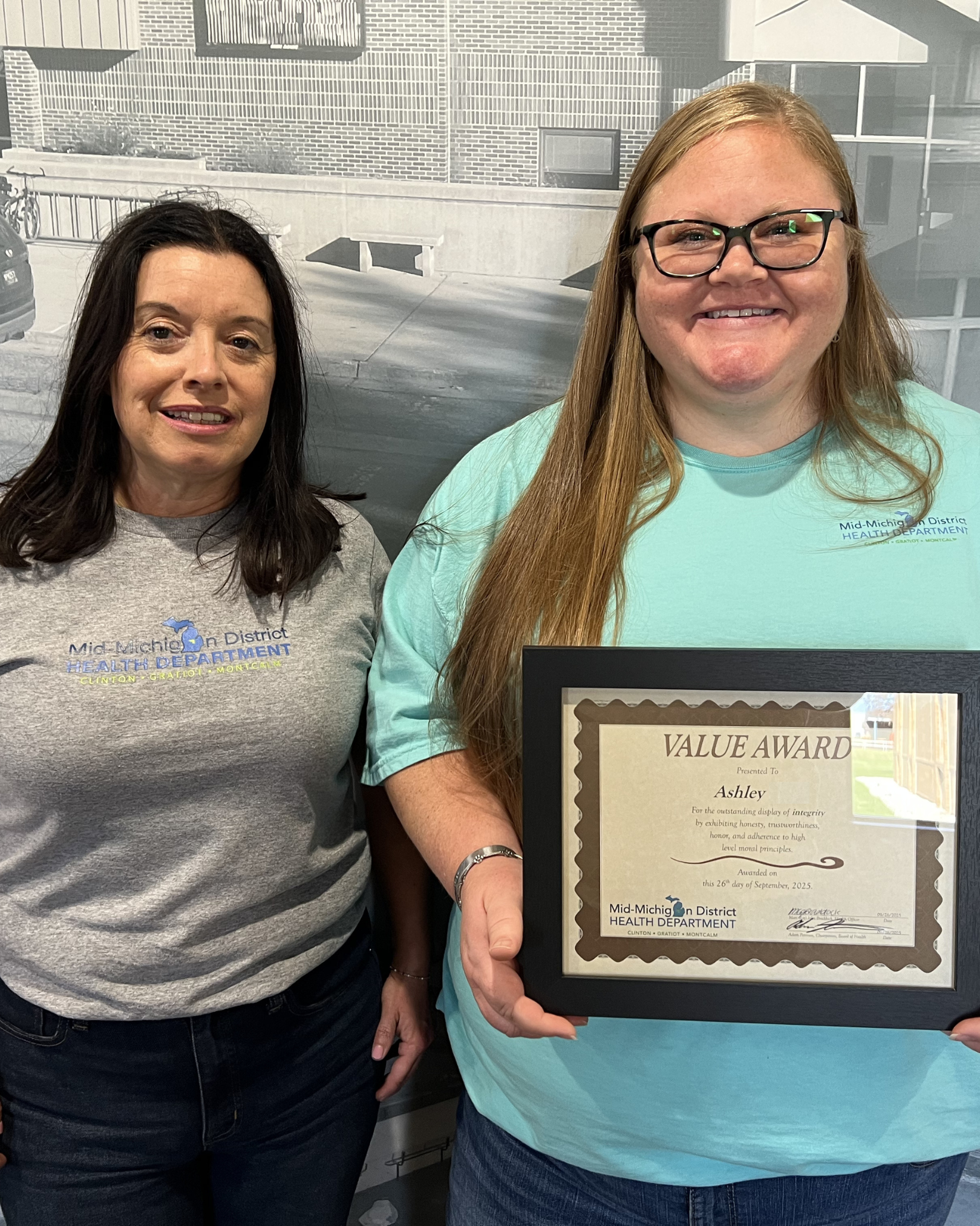 Integrity Award 2025 Ashley